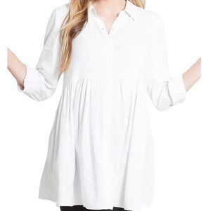 Maternity Top Peplum INGRID & ISABE NWT